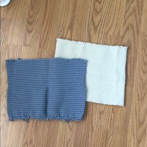 white cleo tube top only